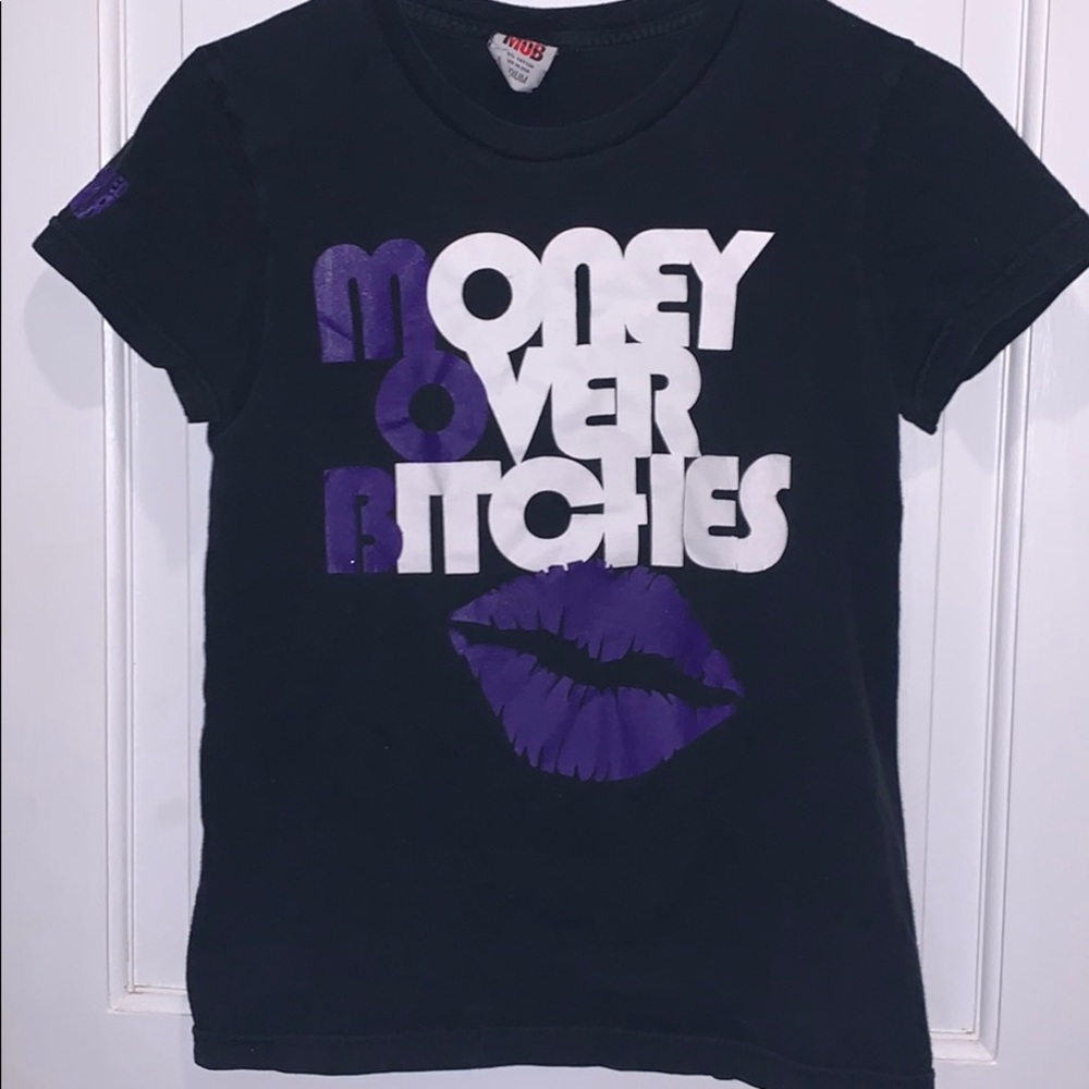 Money over bitches tee